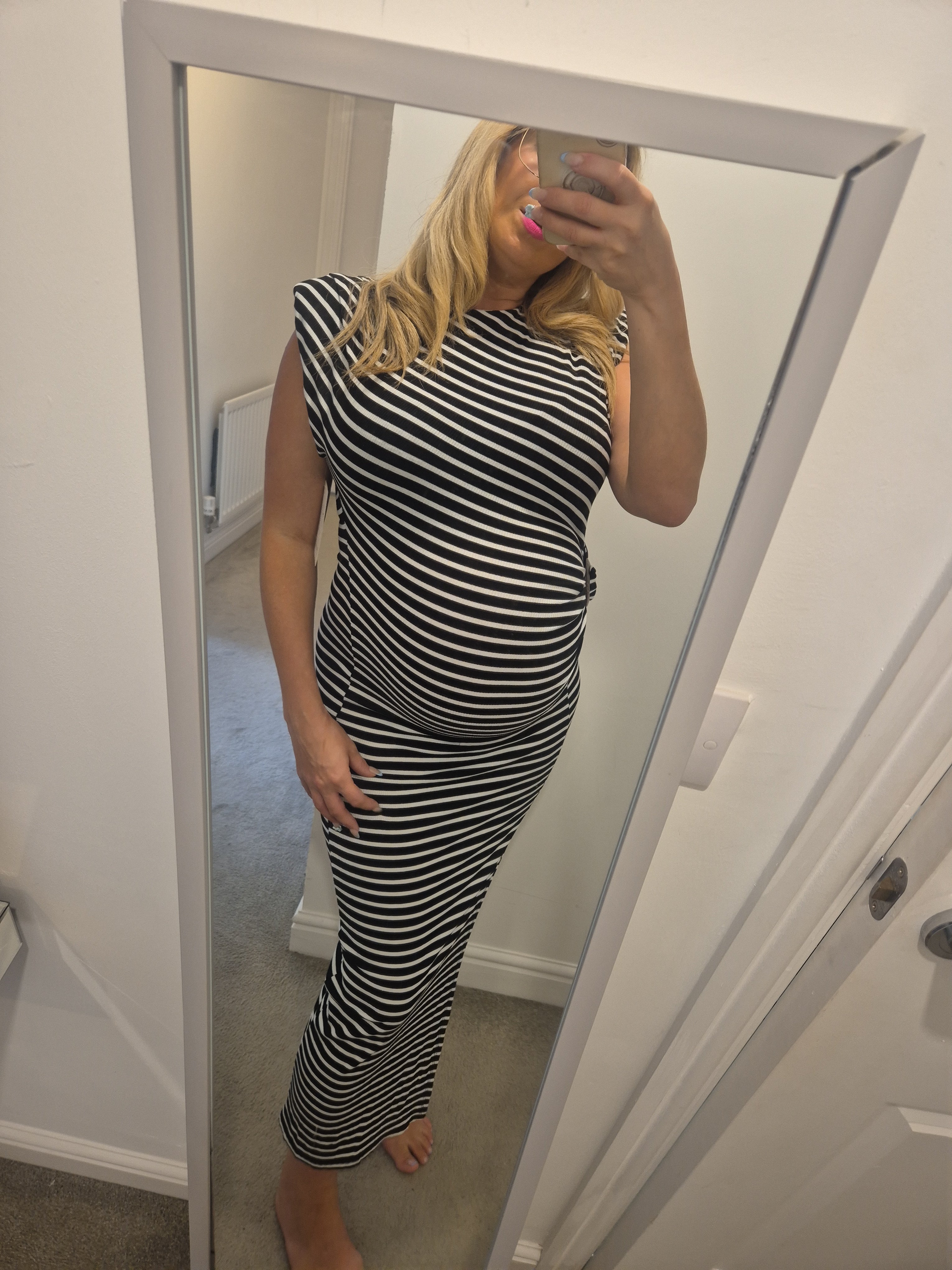 Stripe Dress One Size