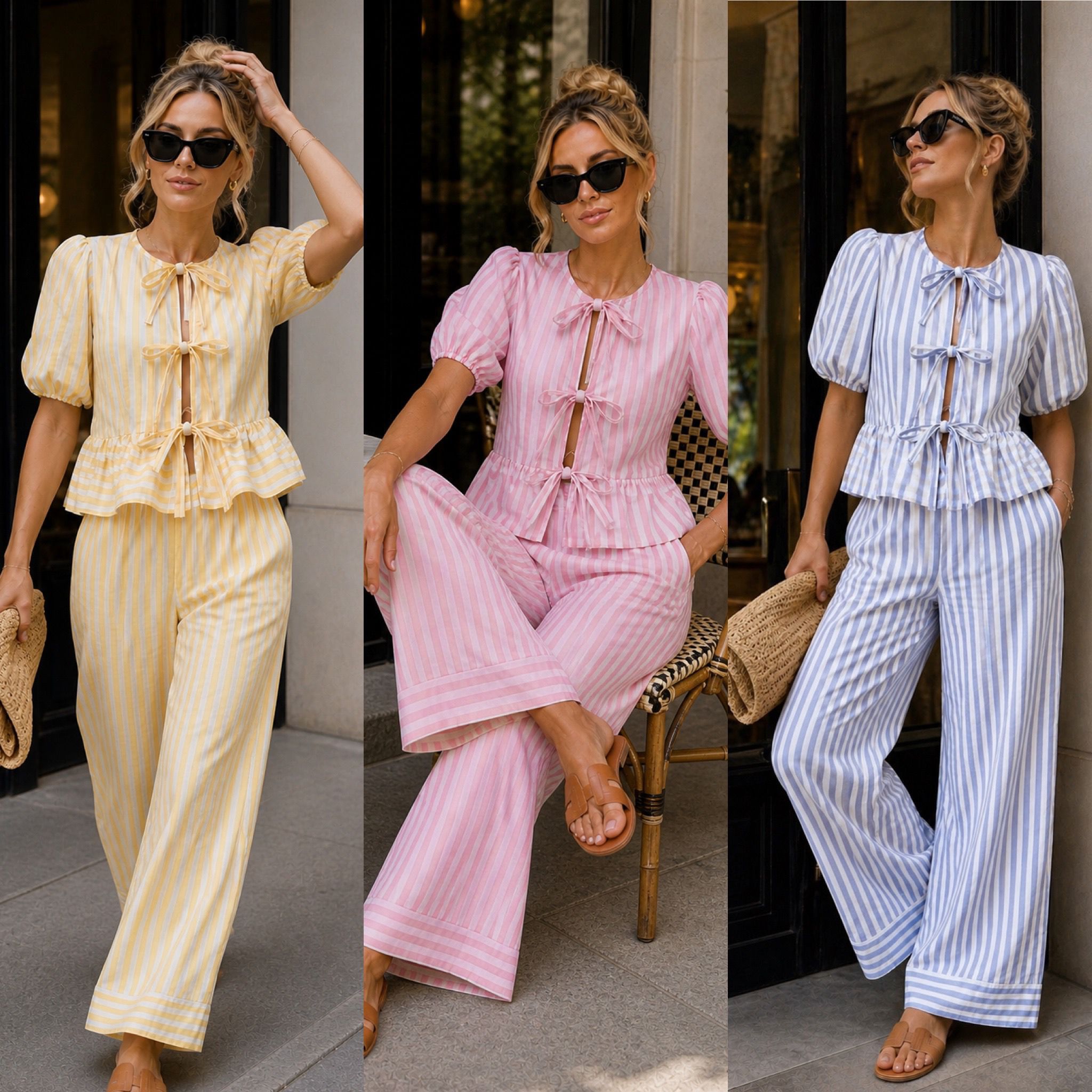 Stella Pin Stripe Suits m/l 12-14