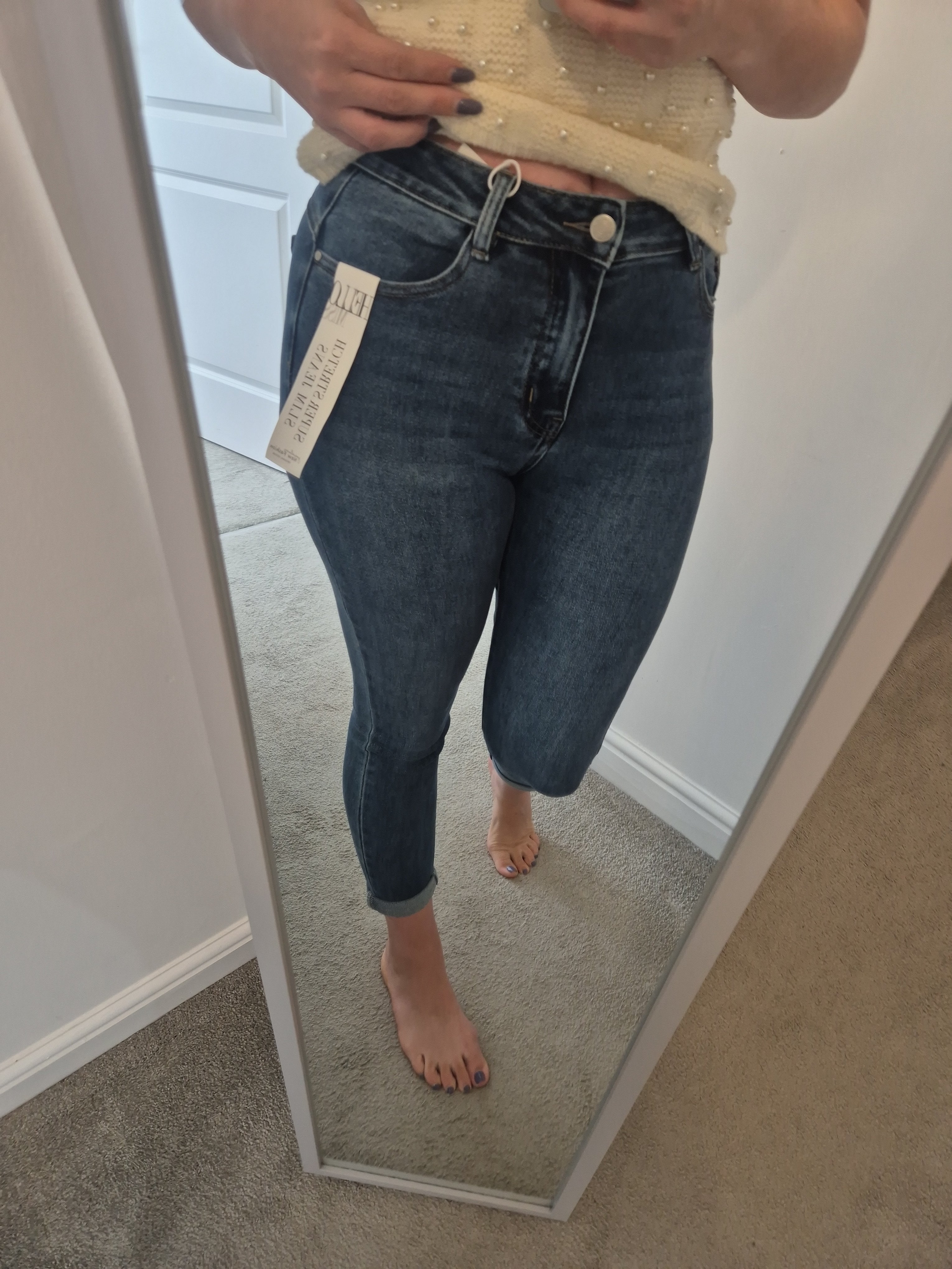 Turn Up Jeans