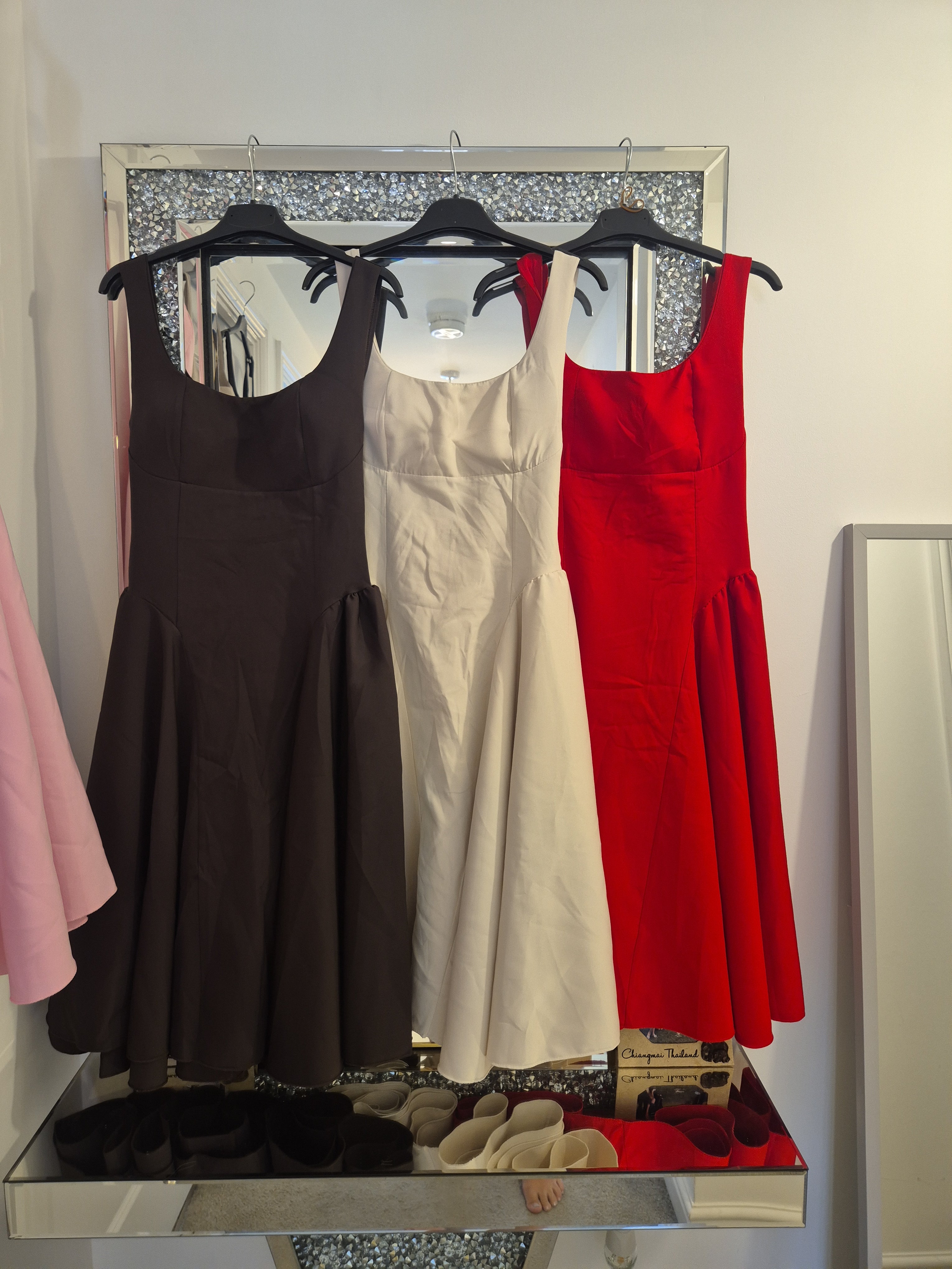 Milly Midi Bow Dress One Size