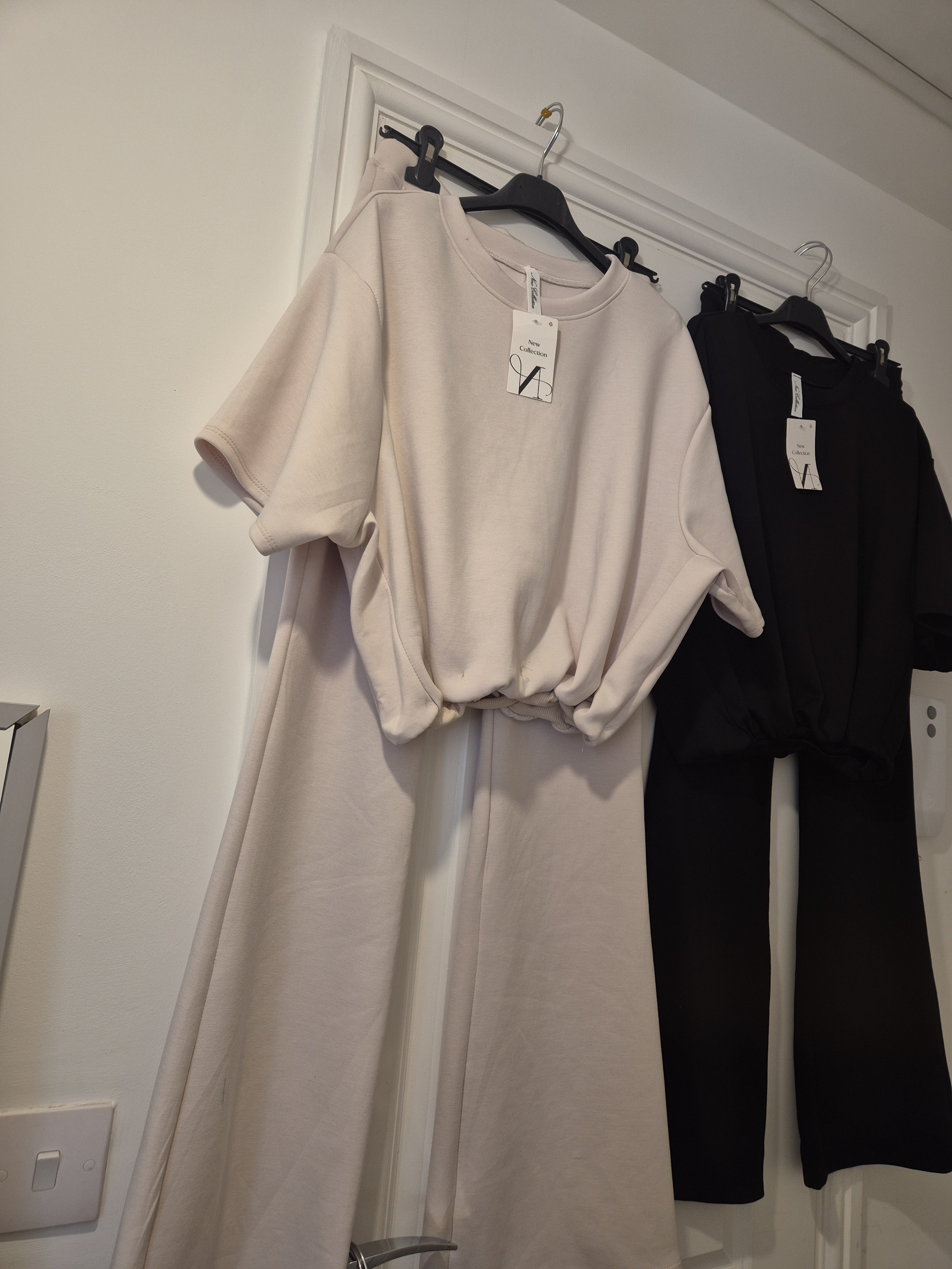 Yoga Pant Set Short Sleeve